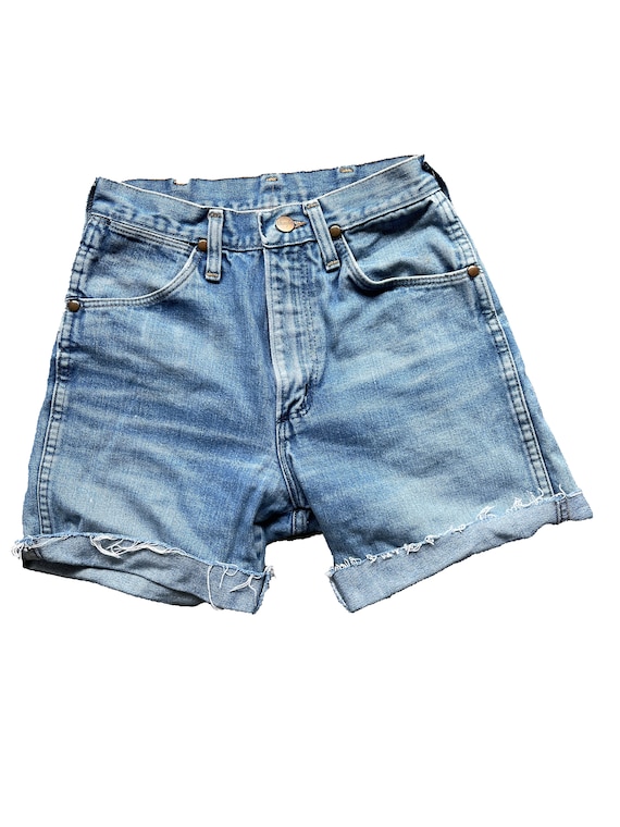 Vintage Wrangler Denim Jean Cut Off Shorts | 24w