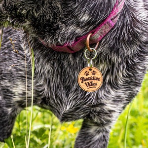dog tags for dogs personalized, Silent Dog Tag, dog mom image 3