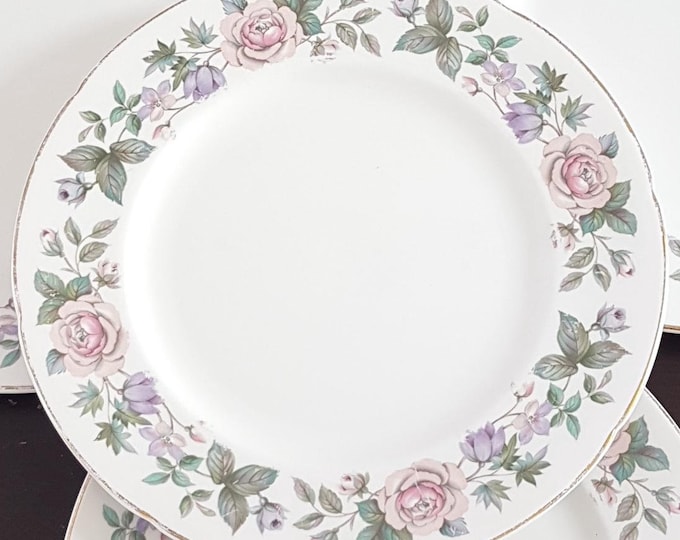4pc Royal Grafton Fragrance Bone China Dinner Plate Set