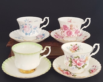 Vintage Royal Albert Bone China Tea Cup and Saucer - Made in England