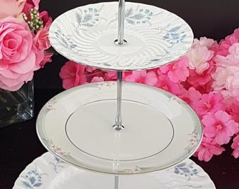 Elegant 3-Tier Cake Stand: Versatile Display for Desserts, Sandwiches, Parties & Afternoon Tea