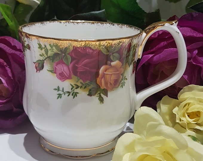 Vintage Royal Albert English Bone China Coffee Cup 1960s