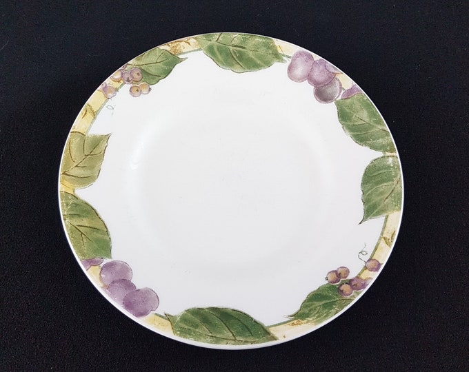 Vintage Corelle TUSCAN VINE Side Plate 6.25 inch, Set of 4, Made in USA