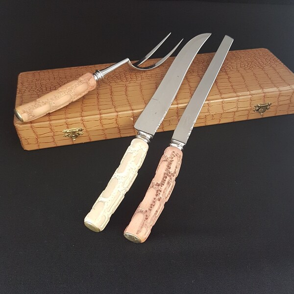 Meat Carving Set Etsy