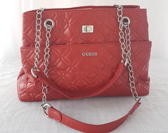 Guess, Bags, Guess Shoulder Bag Red