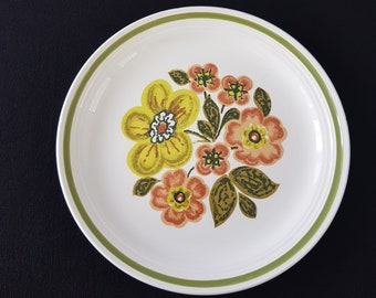 Vintage Myott Pampas Ironstone Side Plates - Set of 4