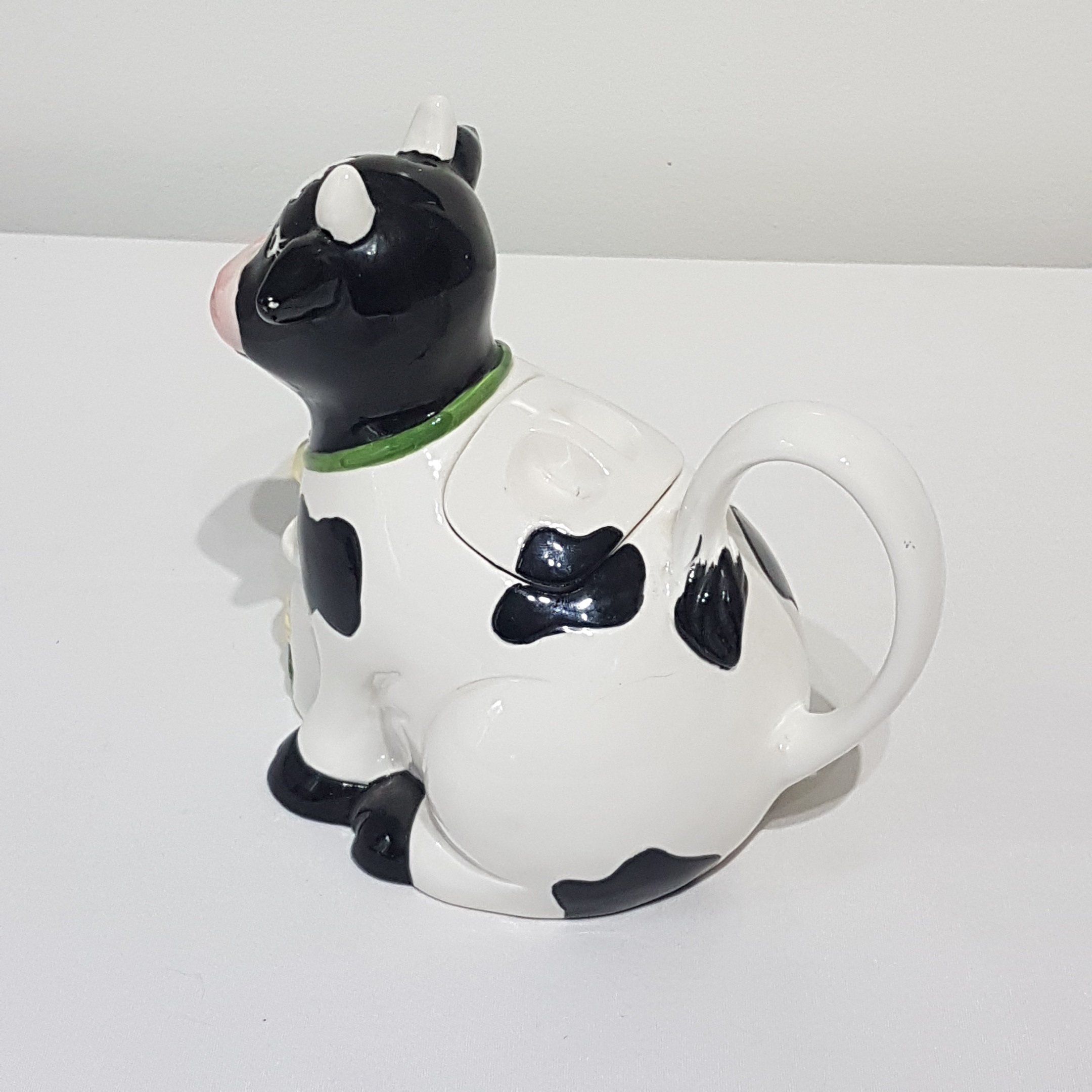 RESERVED for Cassandra Vintage Giftcraft Japan Black & White Cow