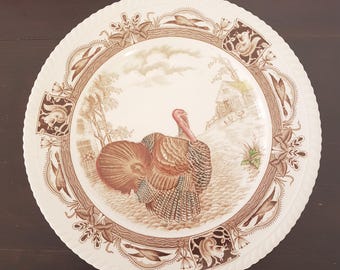Johnson Brothers BARNYARD KING Turkey Ironstone Dinner Plate, England