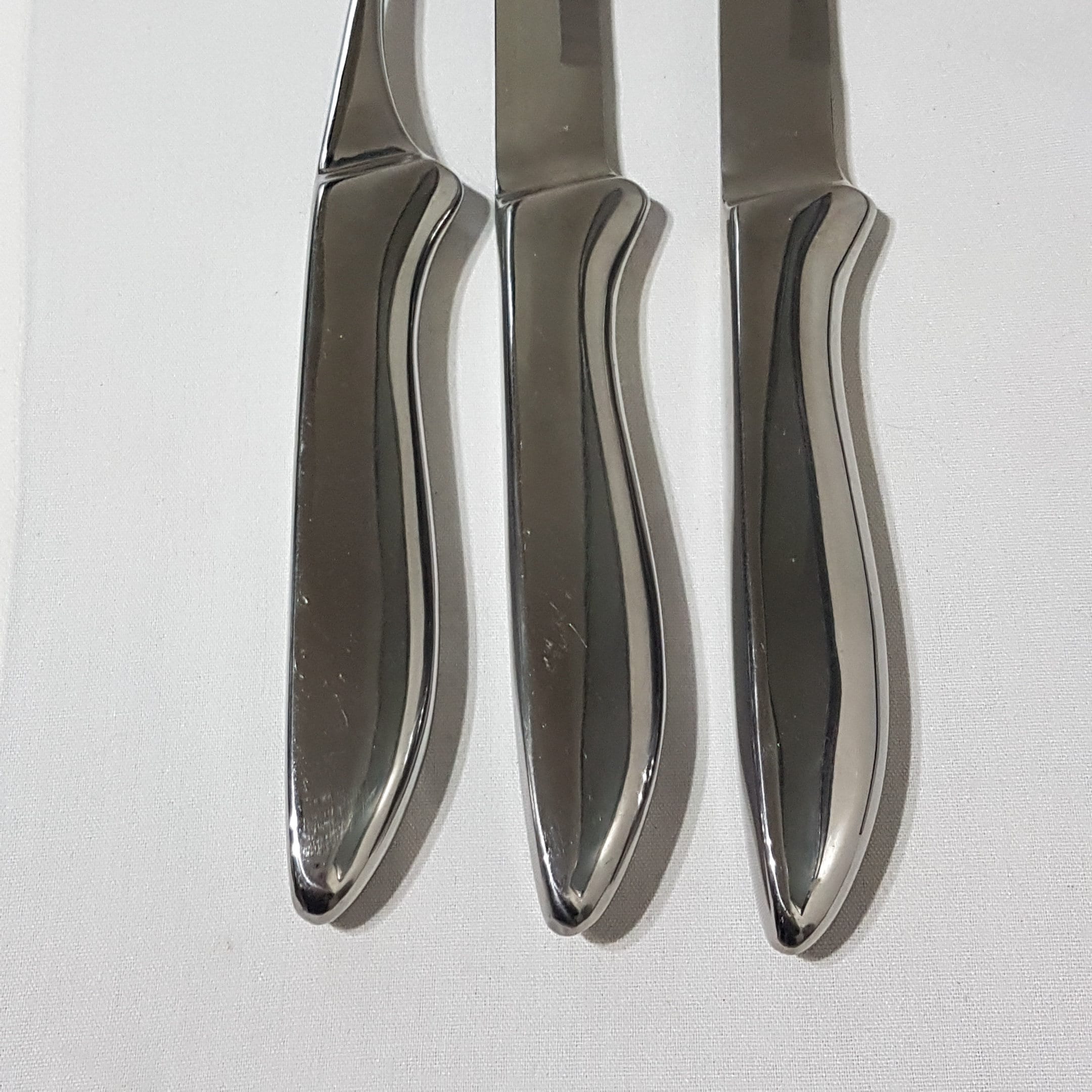 Vintage Stainless Steel Meat Carving Set, Boxed, Mid Century Kitchen