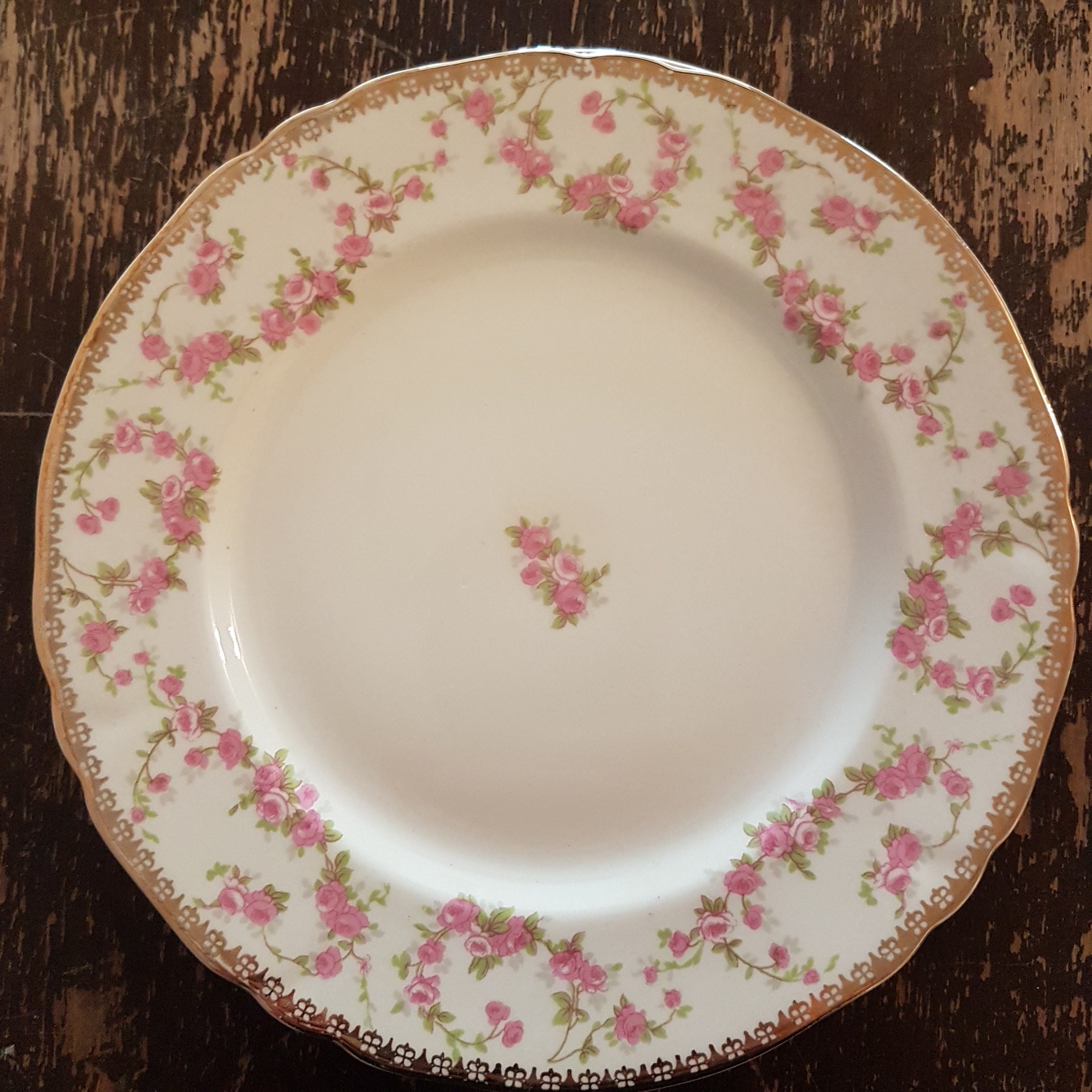 Vintage Alfred Meakin HARMONY ROSE 8 Salad Plate Sets of Etsy Canada