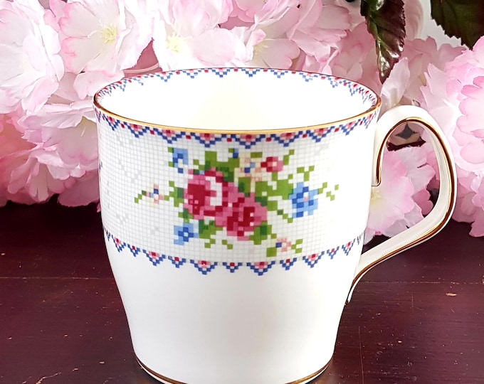 Royal Albert Petit Point Coffee Cup with Gift Options