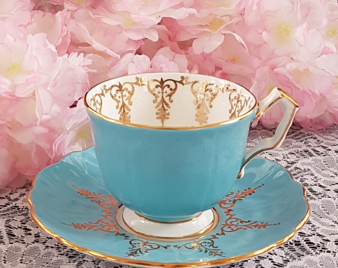 Aynsley English Bone China Tea Cup & Saucer with Gift Options