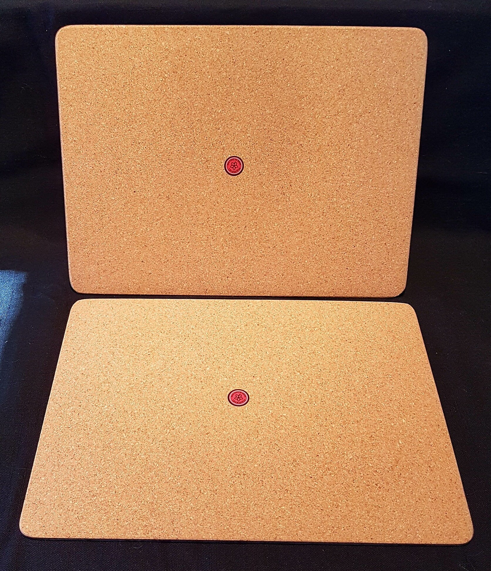 Vintage Pimpernel Corkbacked Placemats, Set of Four Iris Germanica