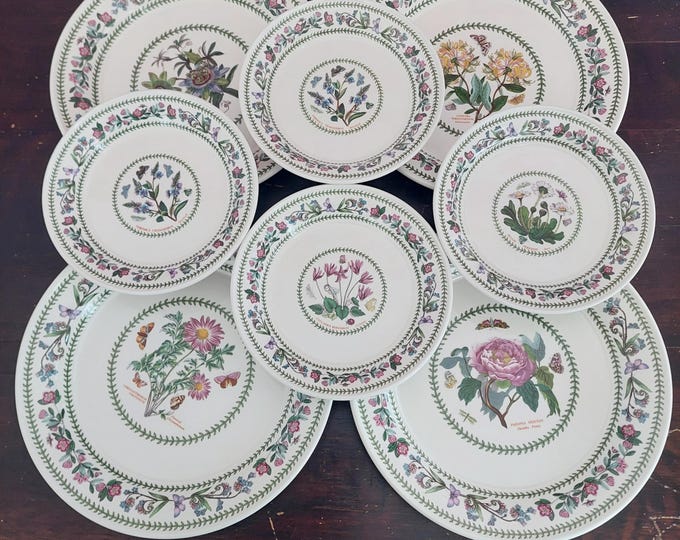 Portmeirion Botanic Garden Variations Dinner or Side Plates