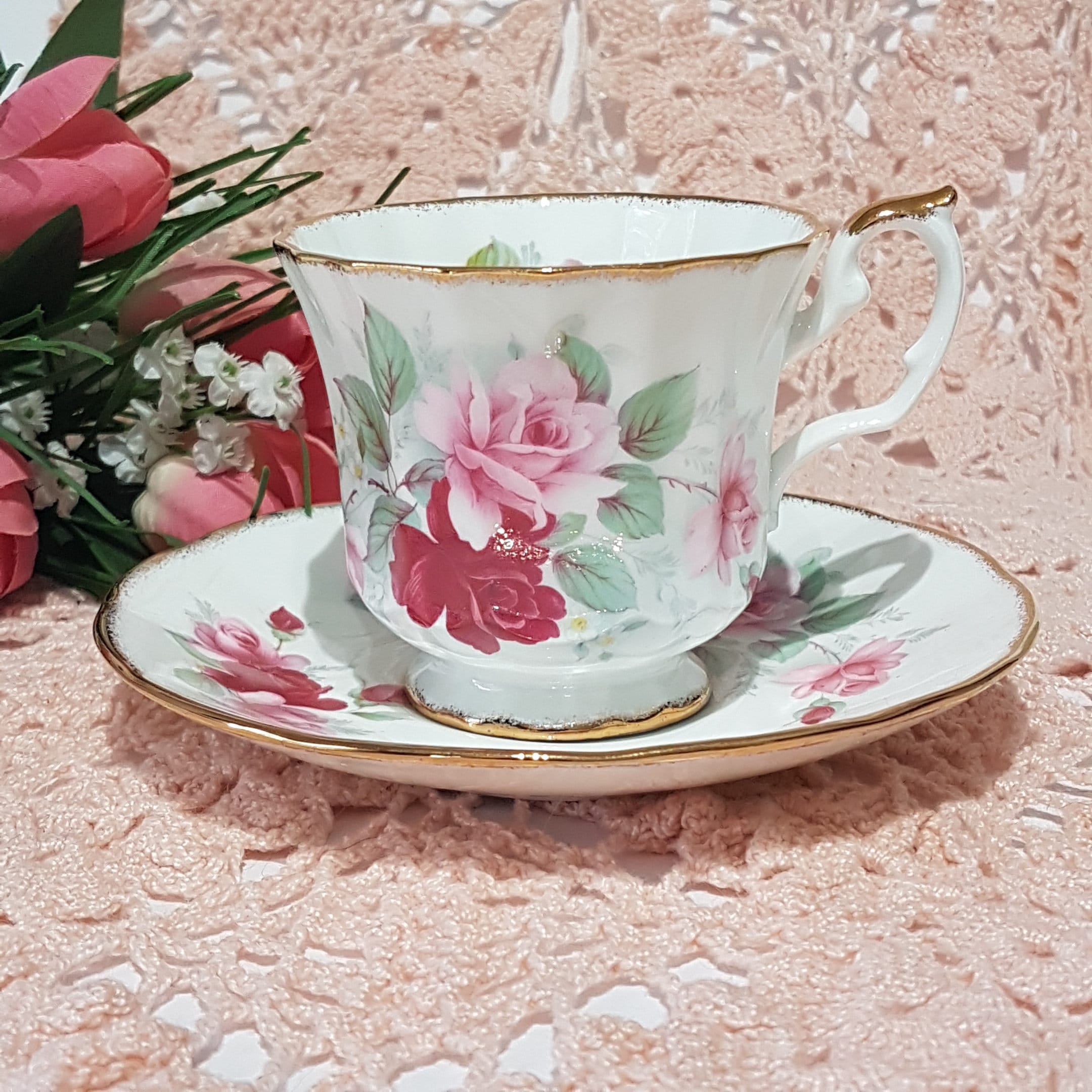 Kent Pastel pink teacup