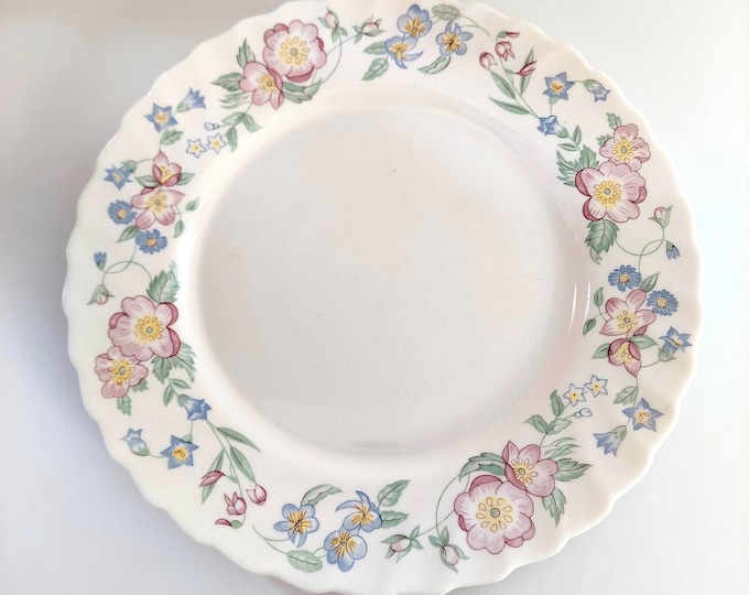 4 Arcopal Champetre Floral Dinner Plates Set