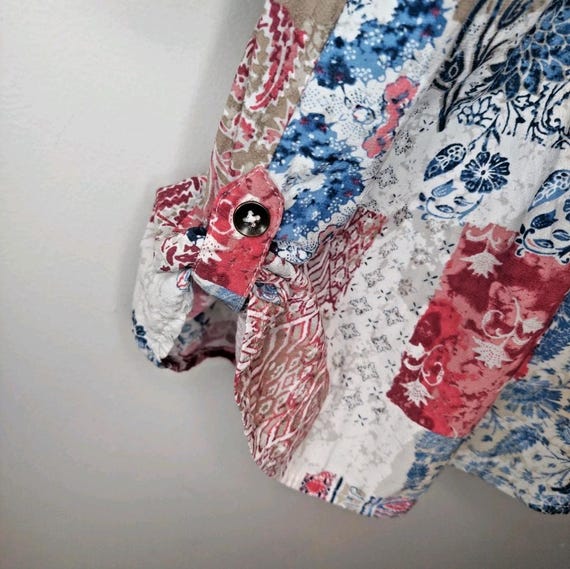 Northern Reflections Bohemian Patchwork Printed T… - image 7