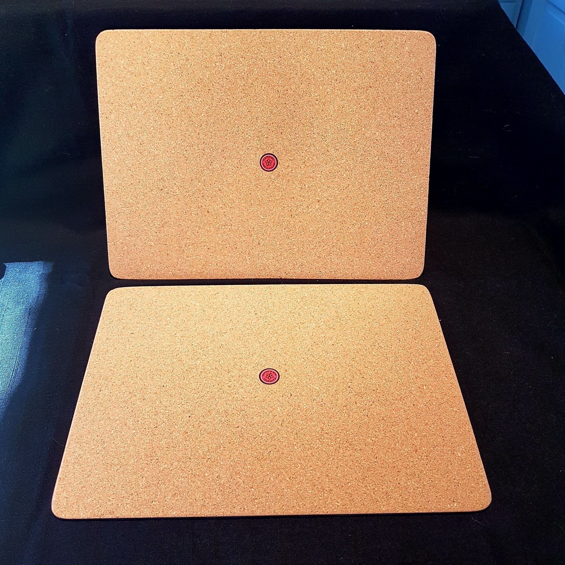 Vintage Pimpernel Corkbacked Placemats, Set of Four Iris Germanica