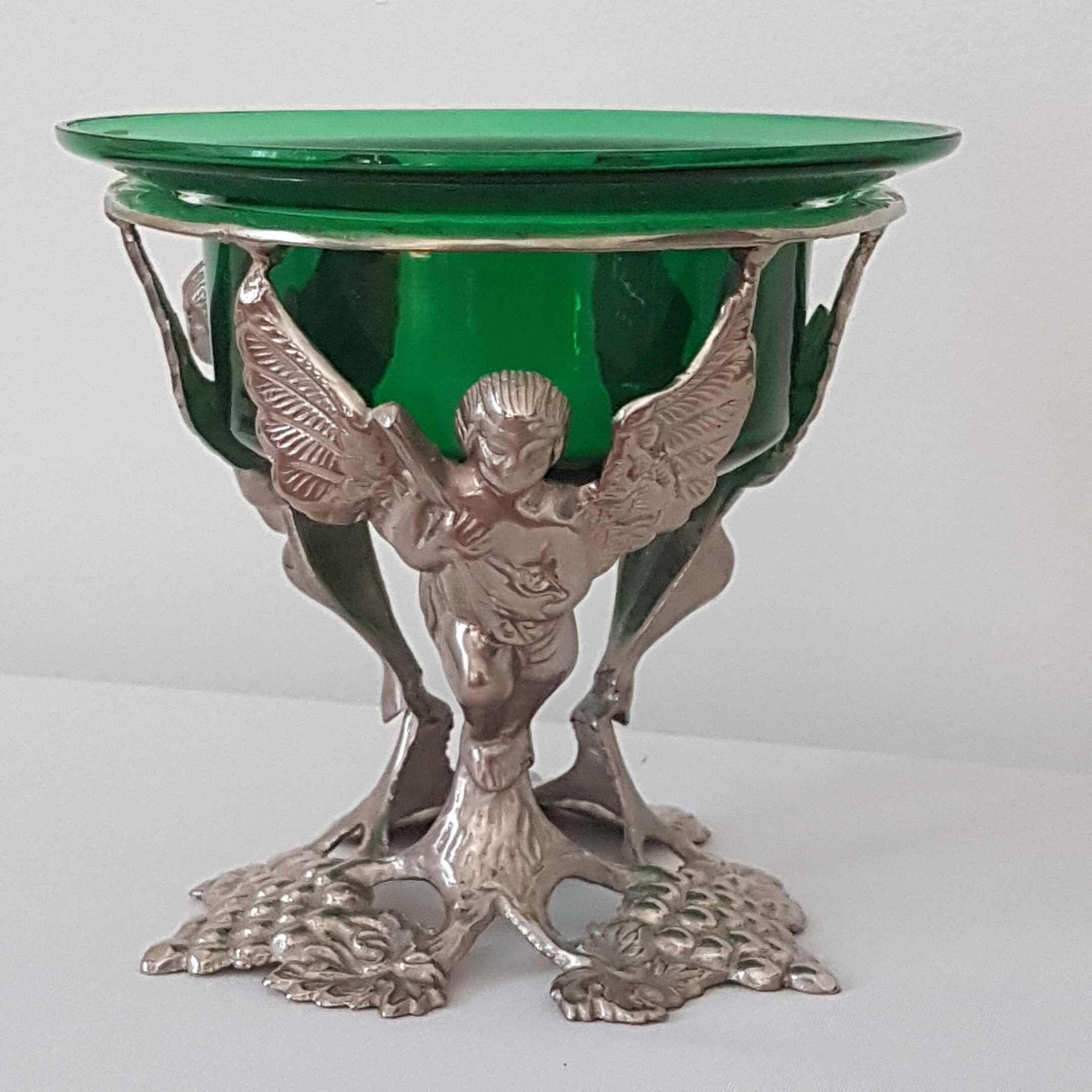 Vintage Brass Cherub Stand, Vintage Angel Candle Holder ...