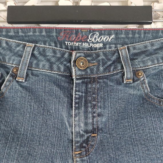 Vintage Tommy Hilfiger Bootcut Jeans - Y2K Denim (Size 10x30)