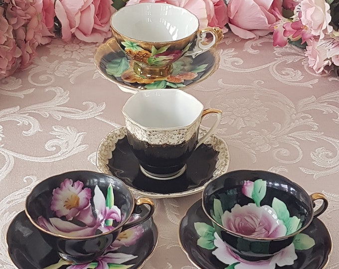 Vintage TEA CUP & SAUCER A Hummingbird Heirloom
