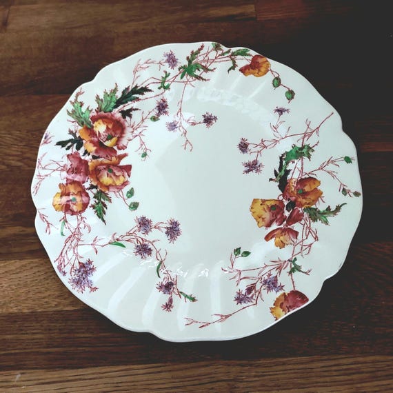 Royal Doulton Sherborne Dinner Plate Set of 4 England Vintage Floral China Discontinued