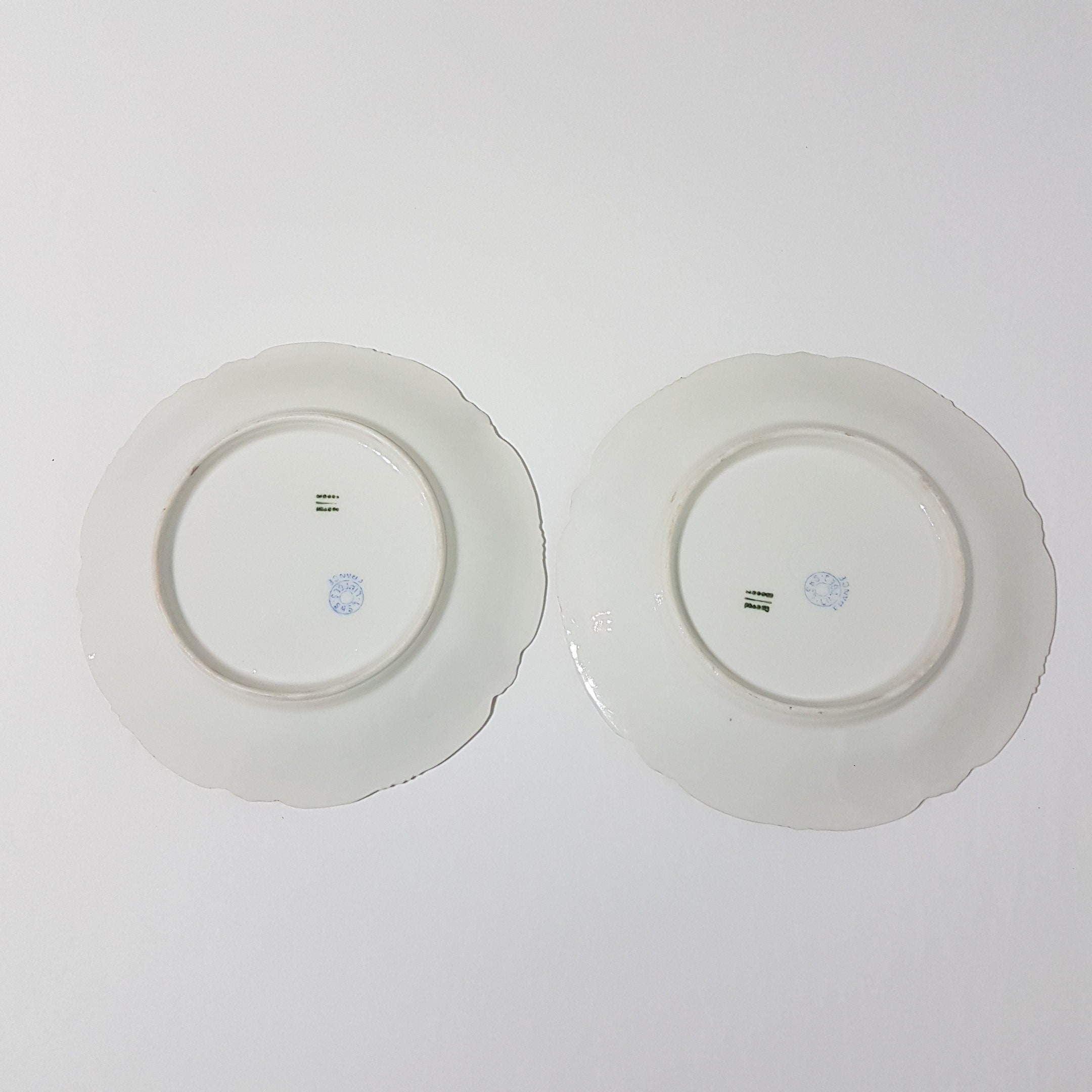 ANTIQUE LS &S Limoges Side Plates, Set of 4 Limoges Plates, Lazarus