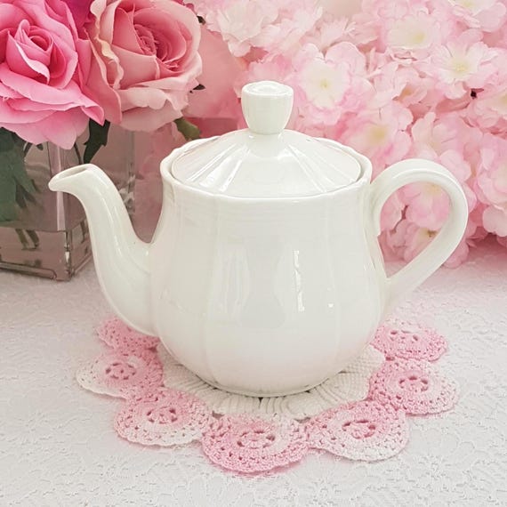 Royal Doulton HALLMARK White Teapot Fine China England