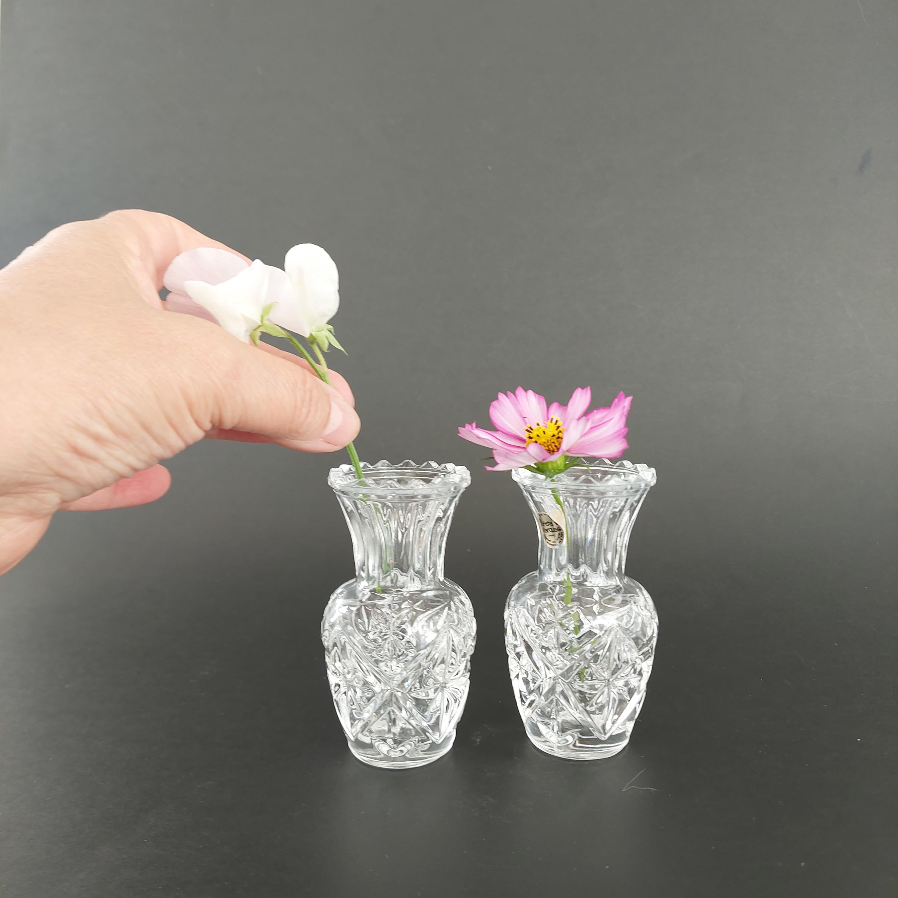 フランス製クリスタル花瓶 - Etsy 日本