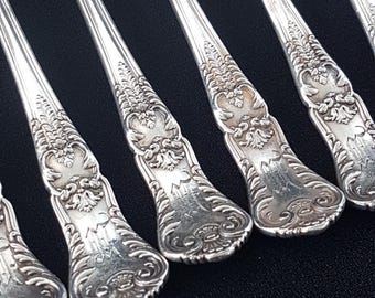 Vintage Gorham Richmond Silver Plate Seafood Condiment Cocktail Forks