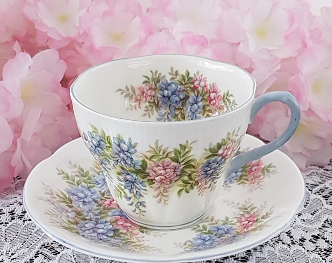 Royal Albert Blossom Time Wisteria Bone China Tea Cup with Gift Options