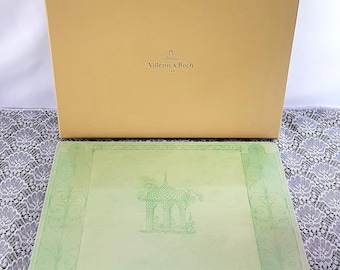 4pc Villeroy & Boch 1748 Summer Garden Sealed 16x11 inch Cork Backed Placemats Set