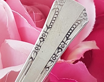 Vintage 1881 Rogers Oneida Del Mar Silverplate Flatware Set 6 Place Settings Antique Dinnerware