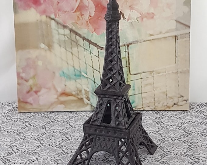 Metal Eiffel Tower Votive Candle Tea Light Holder