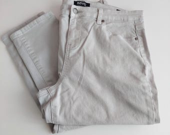 Buffalo David Bitton Aubrey High-Rise Stretch Ankle Grazer Size 10