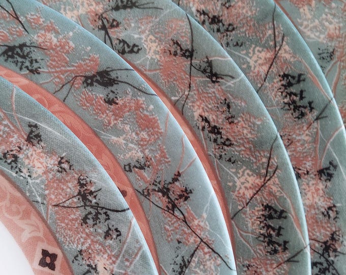 Corelle Mesa Verde 9-inch Luncheon Plate Set of 5 Southwestern Vintage Tempered Glass Dishes