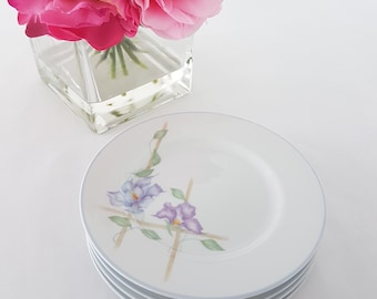 Vintage Denby HARMONY Side Plates, 6 inch, Set of 4, The Pastel Collection, Made in Portugal, 1980s