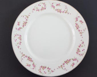 Vintage ROSEWOOD by Staffordshire, Set of 5 Dinner Plates Vintage ROSEWOOD by Staffordshire, Set of 5 Dinner Plates