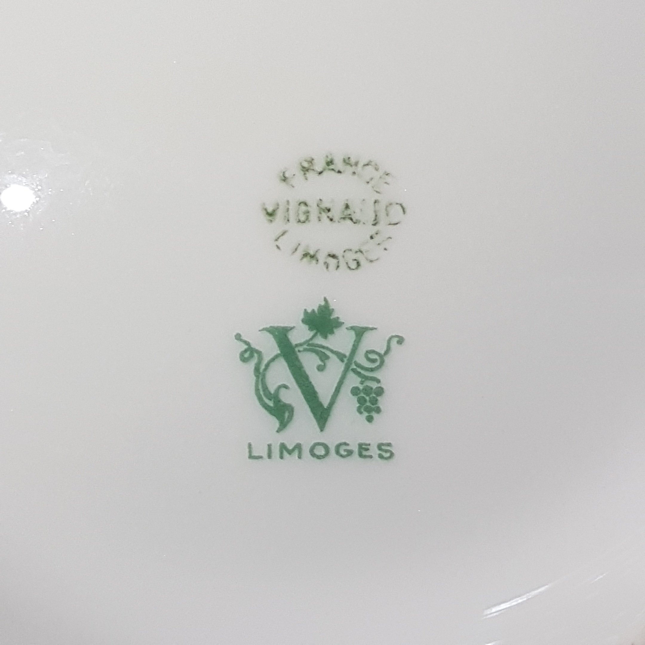 Limoges Porcelain, Vignaud Freres Limoges THE MEUSE, Covered Serving
