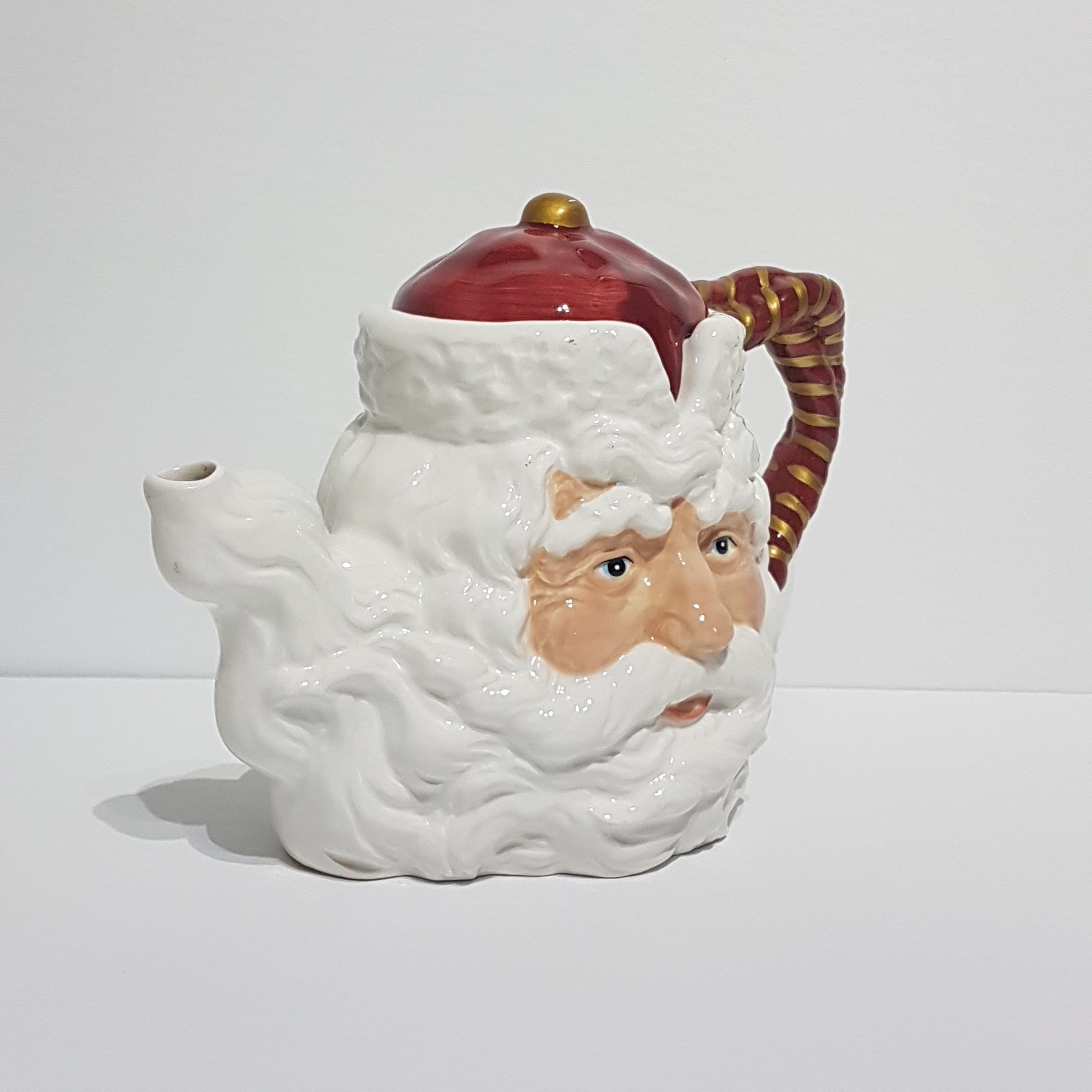 Santa Claus Teapot, Christmas Teapot, Christmas Table Decor, Santa