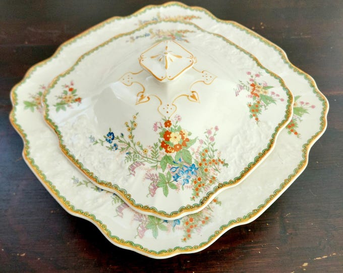 Myott Staffordshire Devon Covered Serving Dish - Covered Bowl with Lid