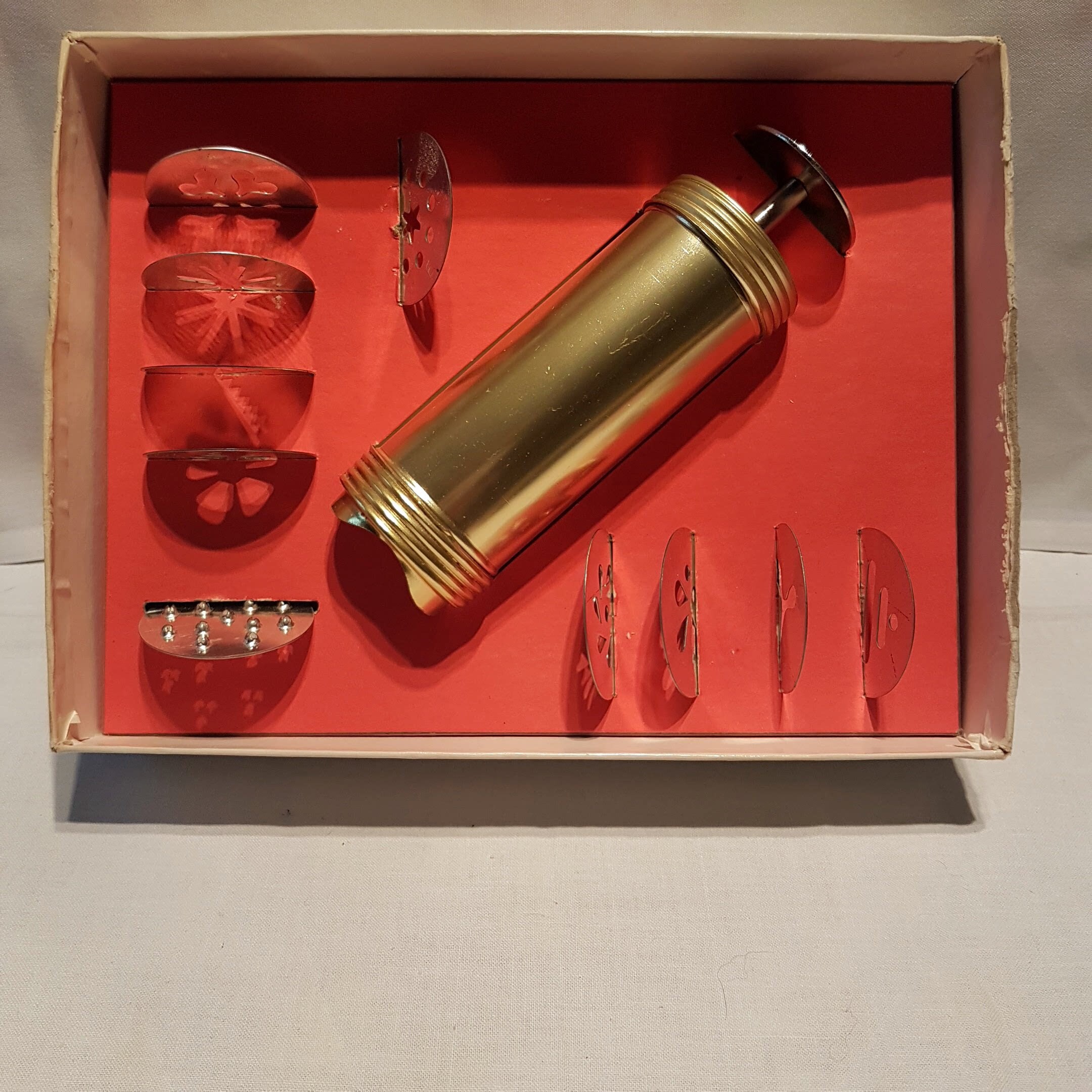 Vintage ATECO / The Original Cookie & Noodle Maker Cookie Press 685