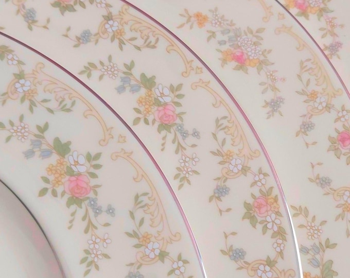 Royal Doulton Diana Romance Collection Bone China Dinner Plates Set of 4