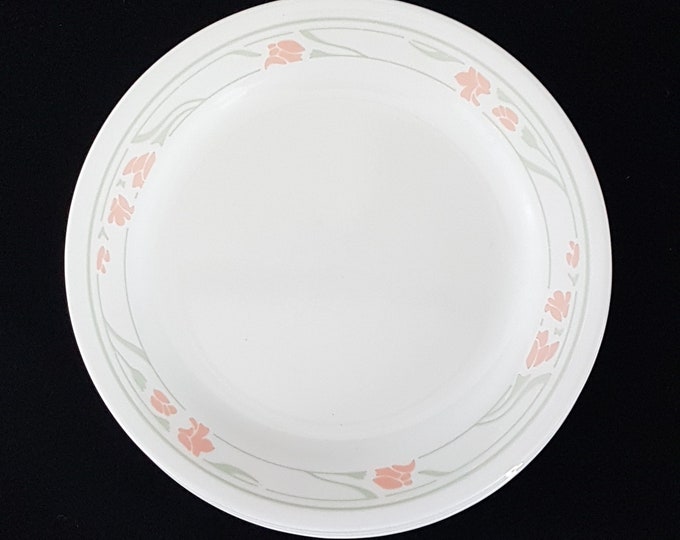 Corelle PEACH GARLAND 7.25 inch Salad Plate Set of 6, Made in USA