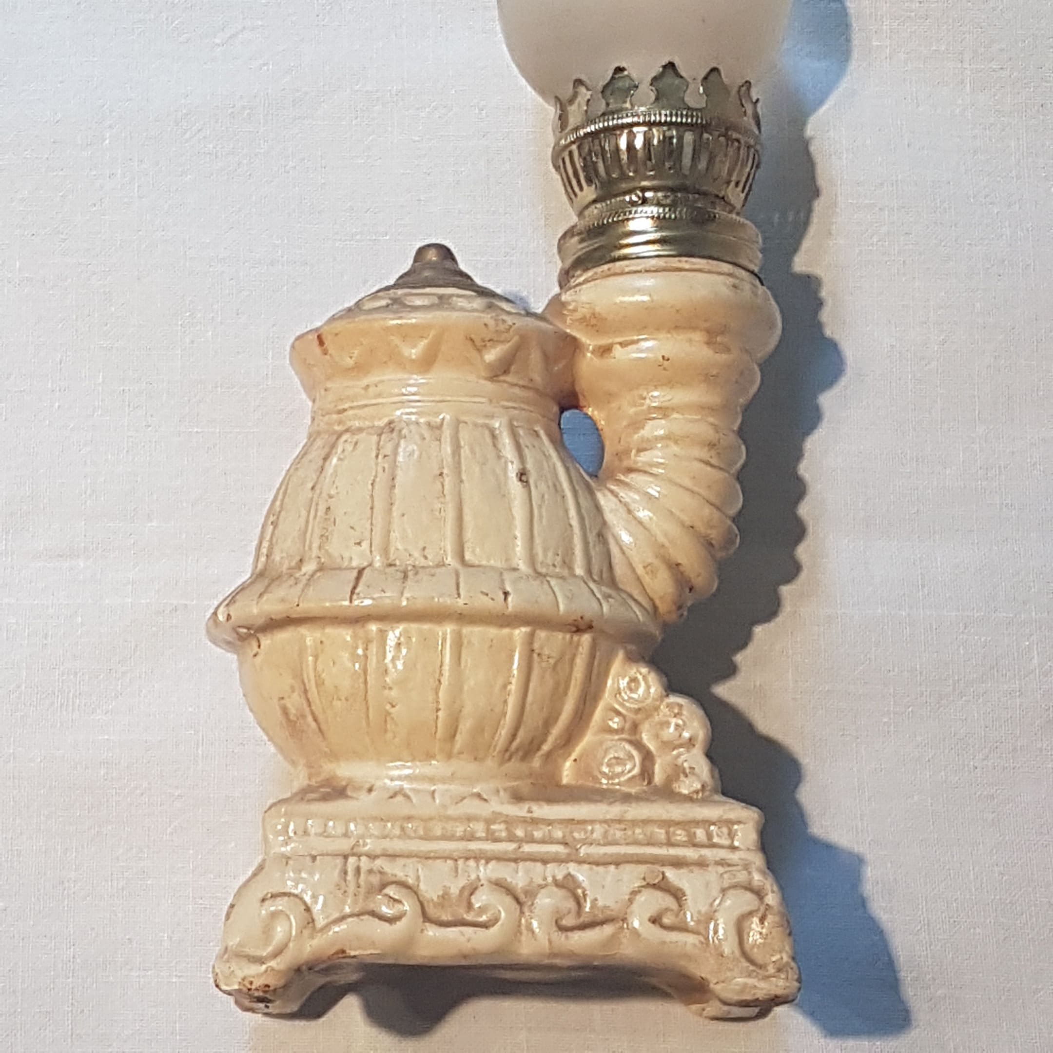 Mini Ceramic Pot Belly Stove Oil Lamp