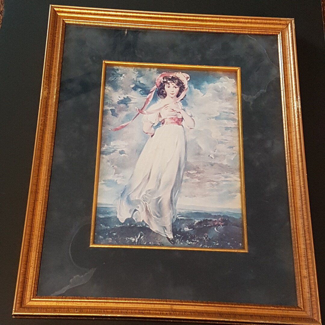 Gainsborough Pinkie Lawrence Vintage Framed Art Print 18x14 - Etsy