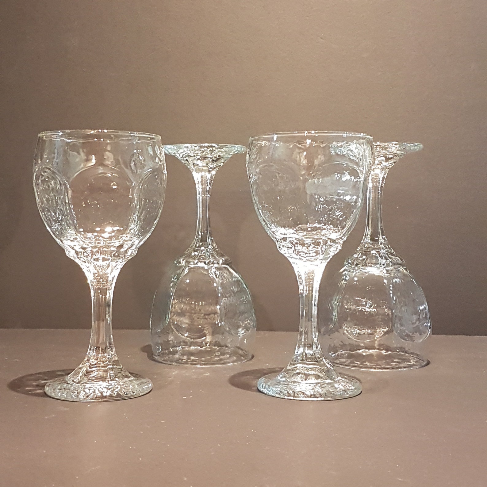 libbey chivalry wine glasses