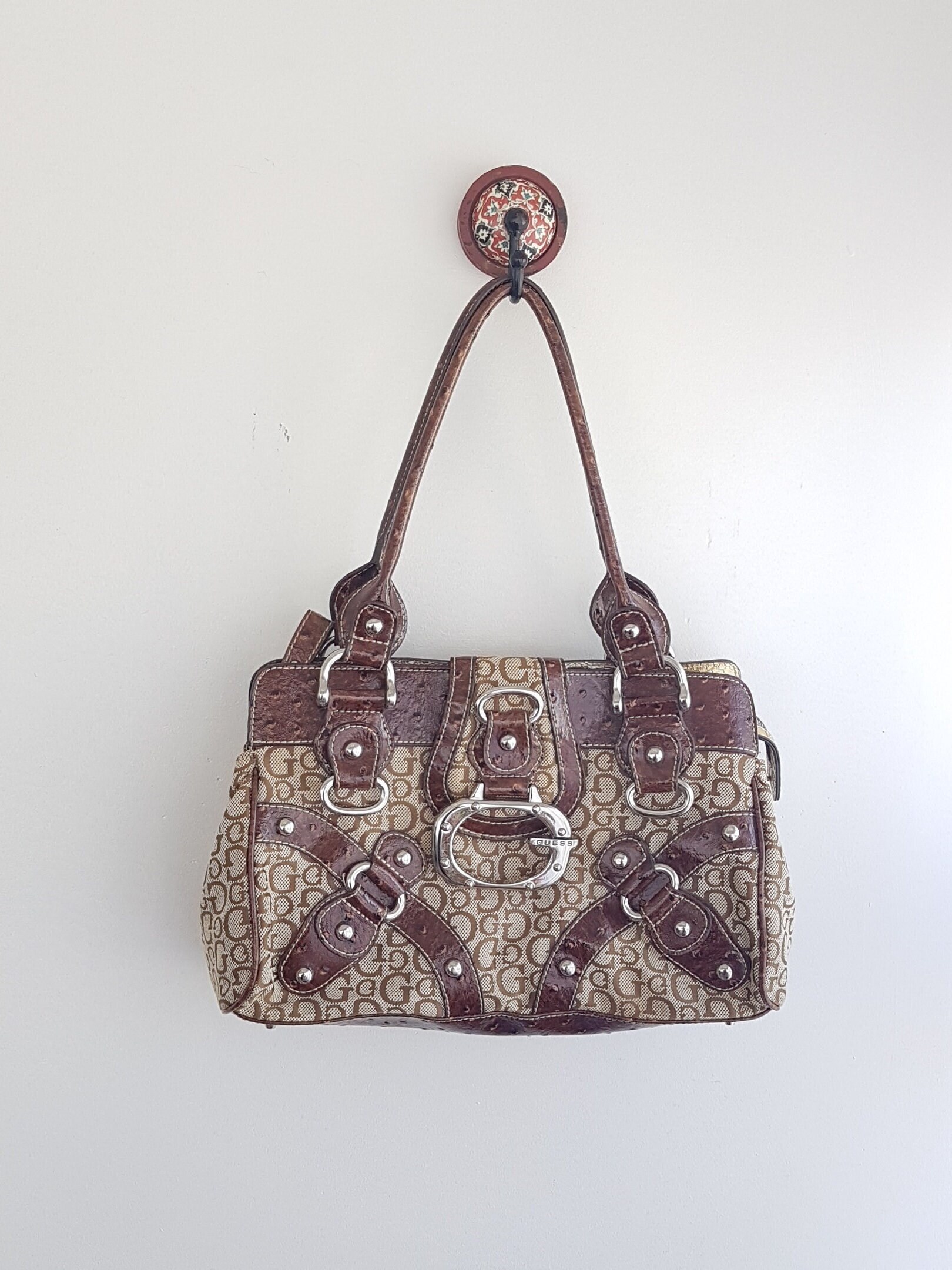 Ostrich Leather HandBag - Gem