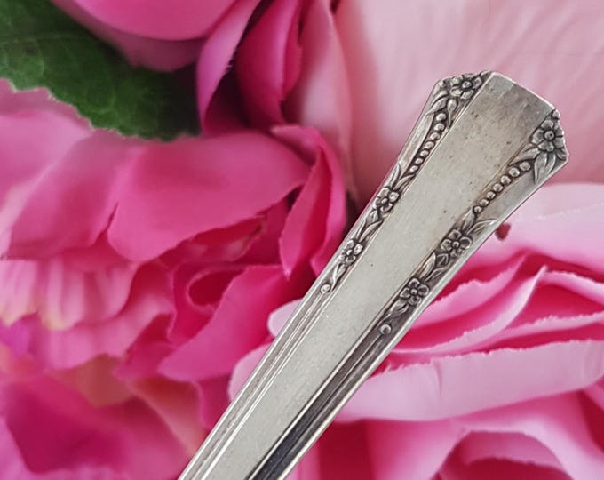 Vintage 1881 Rogers Oneida Del Mar Silverplate Cutlery Set - 12 Pieces, 2 Place Settings (1939)