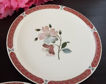 1960年代ヴィンテージ ウェッジウッド アルバニー ディナープレート